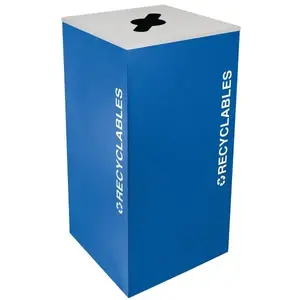 Kaleidoscope RC-KD36-R RYX 36 Gallon Modular Recycling Receptacle Rc-Kd36-R Ryx