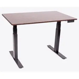 LUXOR STANDE-60-BK/DW 60" 3-Stage Dual-Motor Electric Stand Up Desk