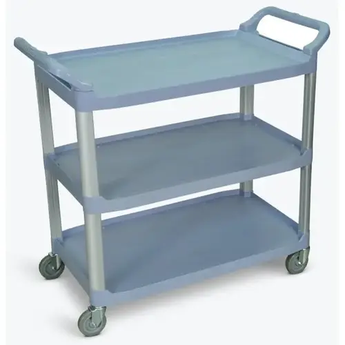 Large Serving Cart - Three Shelves Grey Large Serving Cart - Three Shelves Grey