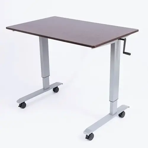 48" High Speed Crank Adjustable Stand Up Desk 48" High Speed Crank Adjustable Stand Up Desk