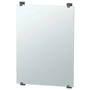 Gatco 1595MX Elevate Minimalist Frameless Mirror In Matte Black