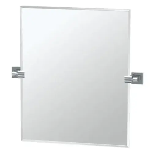 Elevate Frameless Small Rectangle Mirror (Chrome) Elevate Frameless Small Rectangle Mirror (Chrome)