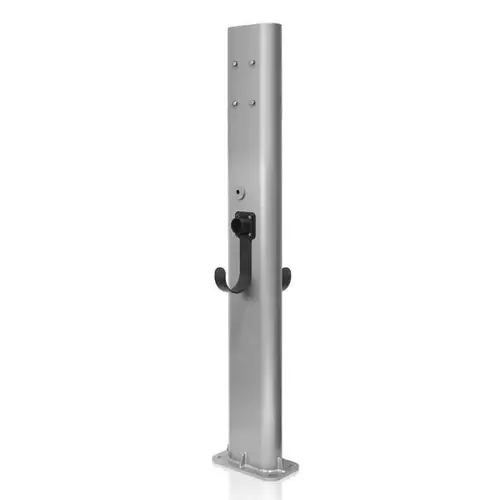 Dual Mount Electric Vehicle Charging Station Pedestal, Front/Back Dual Mount Electric Vehicle Charging Station Pedestal, Front/Back