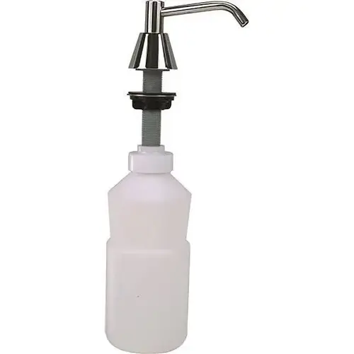 34 Oz. Lavatory Mounted Soap Dispenser W/ 6 In. Spout 34 Oz. Lavatory Mounted Soap Dispenser W/ 6 In. Spout