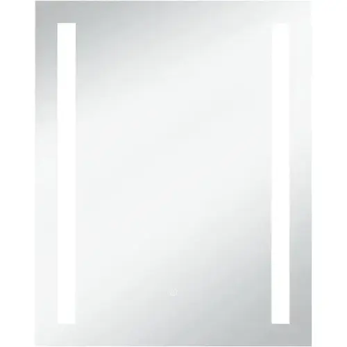 Tosca 24 In. X 30 In. Frameless Rectangular LED Light Bathroom Vanity Mirror (Silver) Tosca 24 In. X 30 In. Frameless Rectangular LED Light Bathroom Vanity Mirror (Silver)