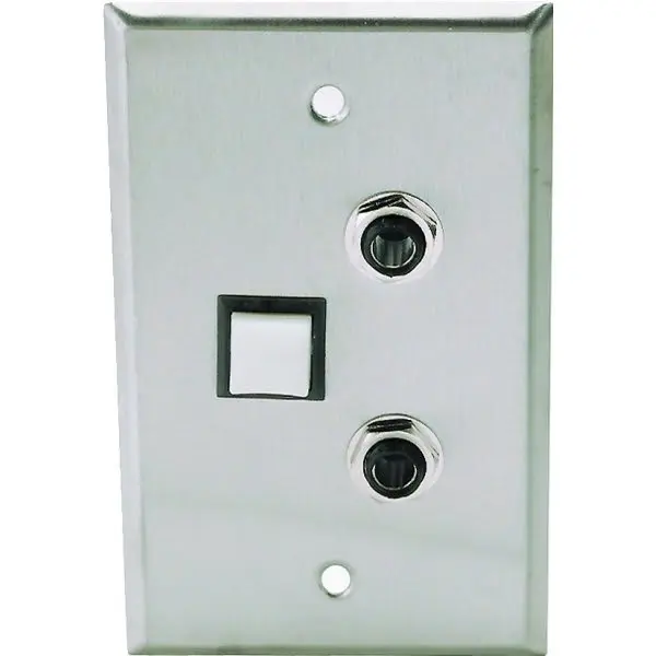 GENERIC Nurse Call Station Auth Replacement Double 1/4 Phono Jack 482