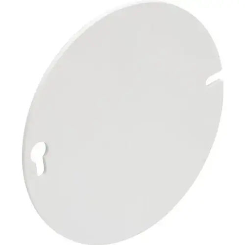 4 In Round Blank Cover (White) 4 In Round Blank Cover (White)