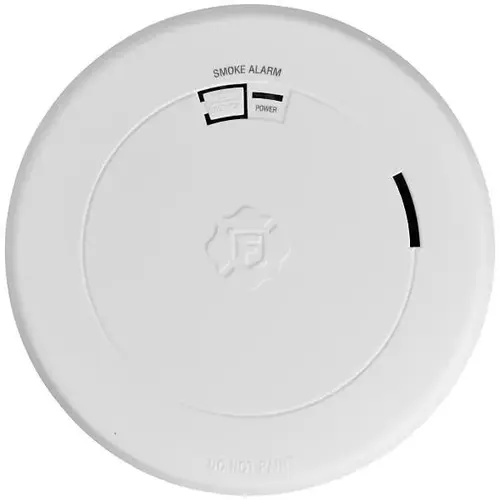 10-Year Sealed Battery Smoke Alarm With Slim Profile Design