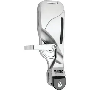 TurnClean TCX-1001S-R Hand Sanitizing Door Handle - Right Side Install (Black)