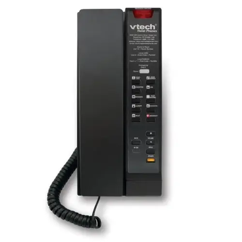 A2211-Spk Contemporary Single Line Petite Phone With Five Speed Dials