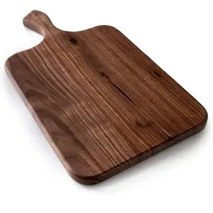 Brazos 512-3000-1060 Organic Oiled Wood Cutting Board/butcher Block, Dark Walnut, 16x8 In.