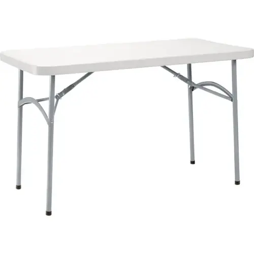 24 X 48 Heavy Duty Folding Table Speckled Grey
