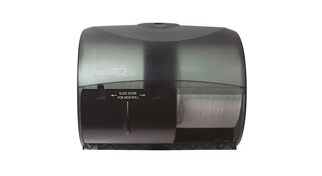 Renown REN05162-WB Black for OptiCore Side by Side Toilet Paper