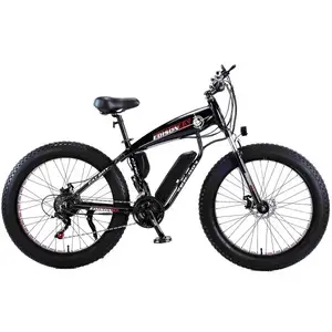 Edison EP-001 Fat Boy Aluminum Alloy E-Bike Black
