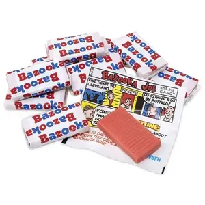 Bazooka 261 Original Bubble Gum Tub, 47.6 Oz Tub, 225 Piecesin 1-4 Days