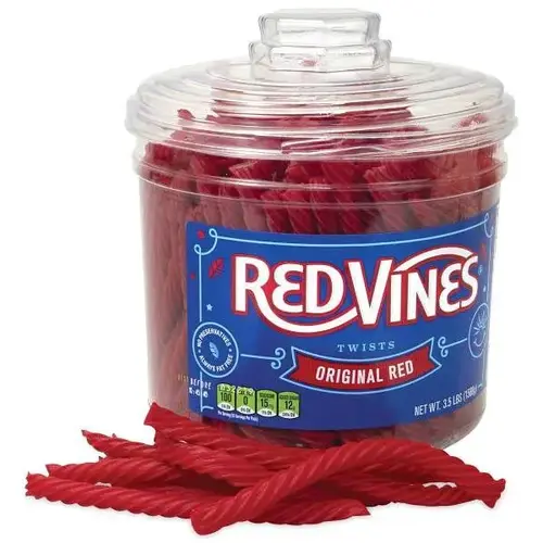 Original Red Twists, 3.5 Lb Tub
