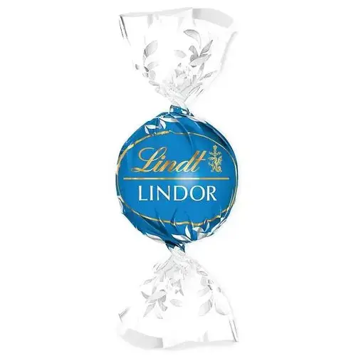 Lindor Truffles Milk Chocolate Sea Salt, 1.85 Lb, 60 Pieces/Bag