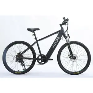 Vitlife VT2751M 27.5" Mountain Ebike Men's Hardtail Black
