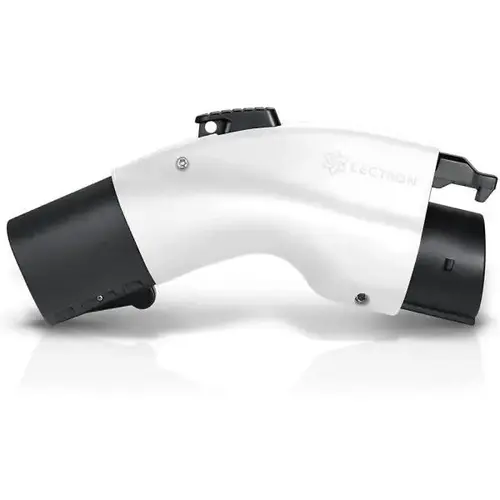 Tesla To J1772 Charge Adapter Max 48 Amp 250v High Powered Cntr White Tesla To J1772 Charge Adapter Max 48 Amp 250v High Powered Cntr White