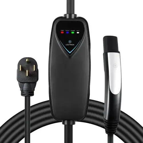 Level 2 Tesla Charger 240v 40 Amp Nema 14-50 Plug 16ft Ext Cord Portable Level 2 Tesla Charger 240v 40 Amp Nema 14-50 Plug 16ft Ext Cord Portable