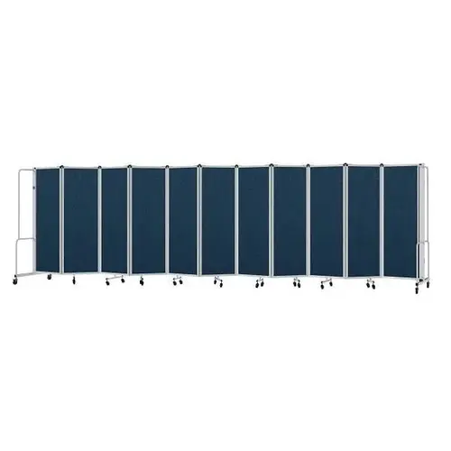 Room Divider 6 ft Height Blue Panels