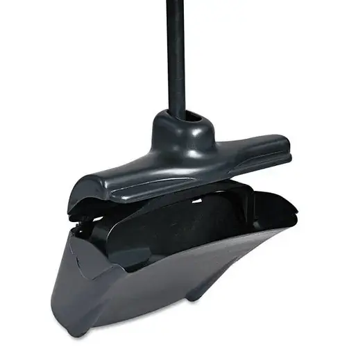 Lobby PRO 11.5 In. Executive Series Upright Black Dust Pan W/ Metal Handle
