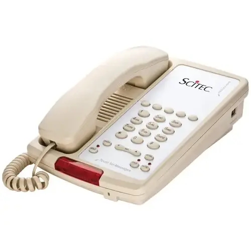 5s-08 Single Line Ash Speakerphone