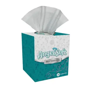 ANGEL SOFT 46580 Professional 2-Ply Facial Tissue Cube Box (36 Boxes-Case)