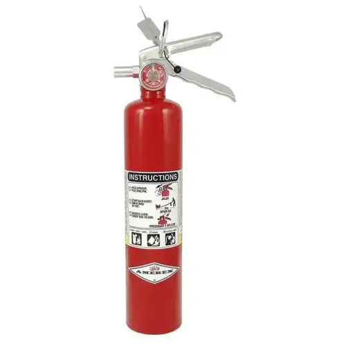2.5 Lb 1a:10b:c Stored Pressure Abc Dry Chemical Multi-Purpose Fire Extinguisher