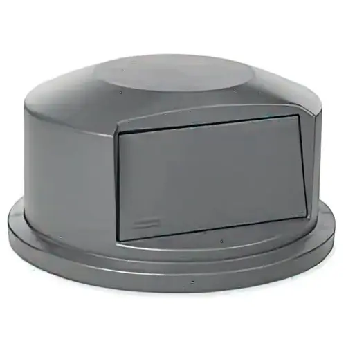 Rubbermaid Commercial 44 Gallon Brute Dome Top Trash Can Lid (Gray)