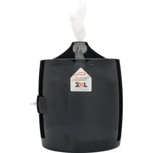 GYM WIPES 2XL80 2xl Upright Wall-Mount Dispenser (Smoke Grey)