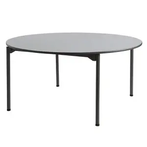 Iceberg ICE65867 Maxx Legroom Gray/Black Wood Folding Table
