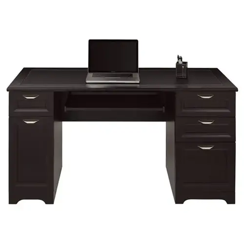 Hs-Mg-2072 Espresso Magellan Manager Desk, 58-3/4 X 23-1/4 X 30"
