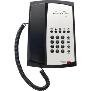 Telematrix 311391 #311391 Single Line Telephone (Black)