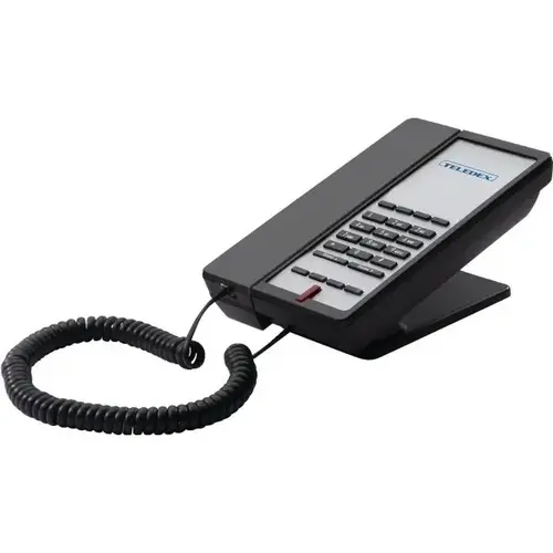 Single Line Corded Speakerphone With Four Guest Service Keys Black Single Line Corded Speakerphone With Four Guest Service Keys Black