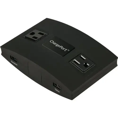 Chargeport Powerstation W/ 2-Power And 2-Usb