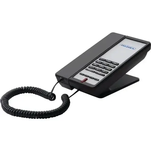 Teledex E Series Basic Single Line Black Telephone - Thumbnail 5