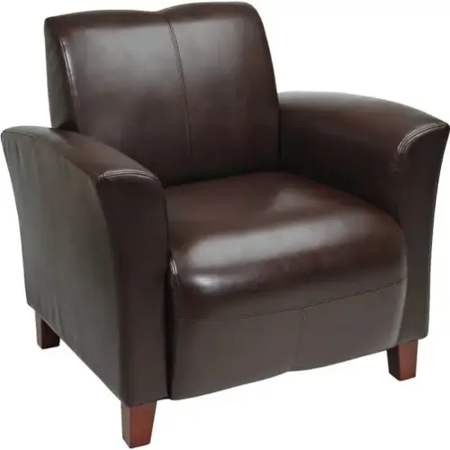 Breeze - Mocha Eco Leather Club Chair