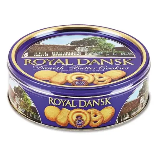 12 Oz Tin Danish Butter Cookies