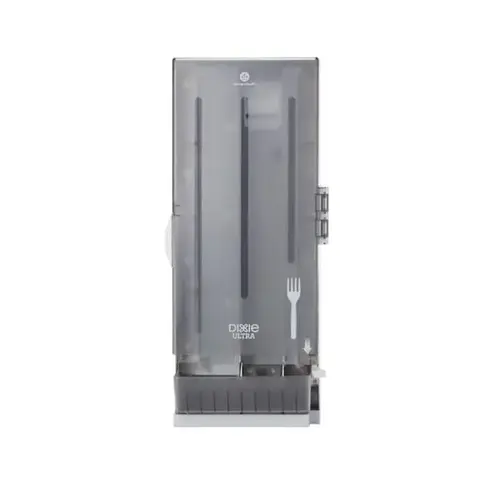 Smartstock Classic Medium-Weight Polystyrene Fork Dispenser