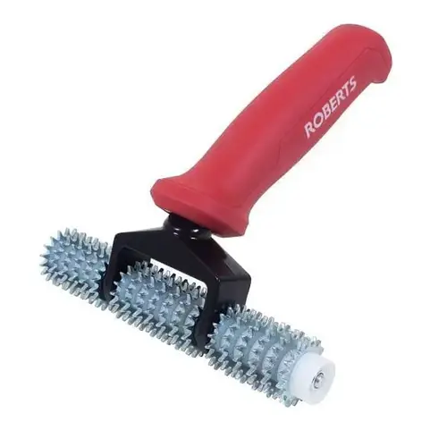 6" Pro Loop Pile Carpet Seam Roller, Star Wheel