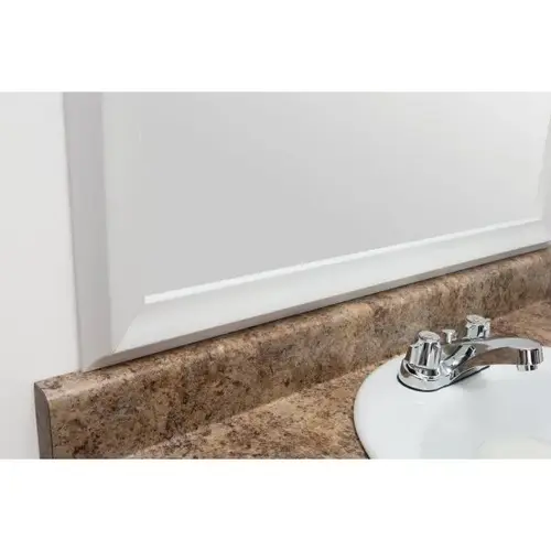 Zenith 60 X 36" White Mirror Frame Kit Zenith 60 X 36" White Mirror Frame Kit