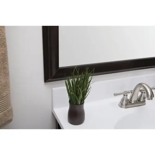 Zenith 24 X 36" Espresso Mirror Frame Kit Zenith 24 X 36" Espresso Mirror Frame Kit