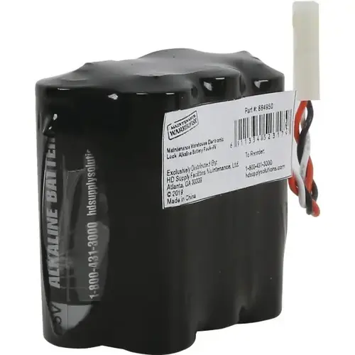 Alkaline 9 Volt Replacement Battery Pack For Door Lock Style Ilco Alkaline 9 Volt Replacement Battery Pack For Door Lock Style Ilco