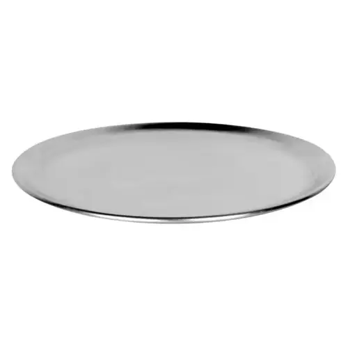 Aluminum Round Wide Rim Pizza Tray 22 Inches Aluminum Round Wide Rim Pizza Tray 22 Inches