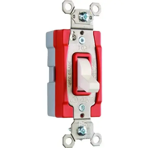 20 Amp 3-Way Toggle Switch (White)