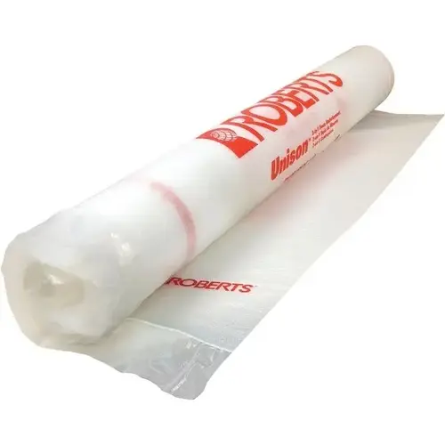 #70-025 Unison 100 Sq Ft Roll, 25 ftX4 ftX3/32 Premium 2-In-1 Underlayment #70-025 Unison 100 Sq Ft Roll, 25 ftX4 ftX3/32 Premium 2-In-1 Underlayment