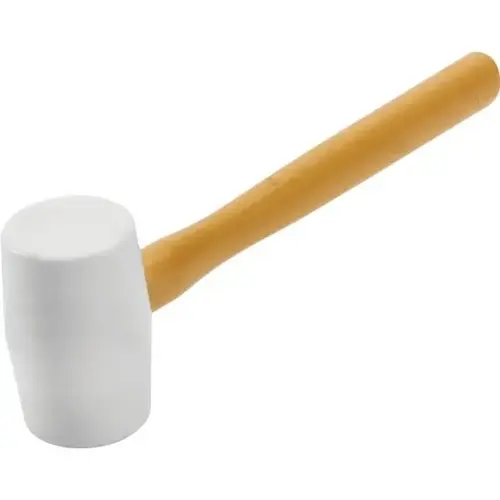 16 Oz White Rubber Mallet