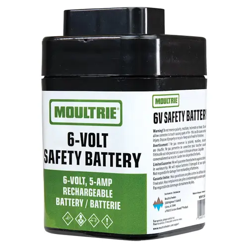 Safety Battery 6-Volt Rechargeable