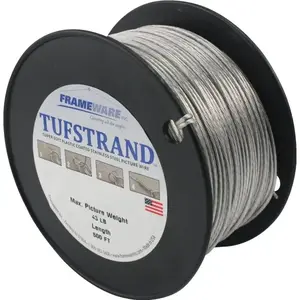 Frameware FPC 6 60 Lb Capacity Coated Picture Wire
